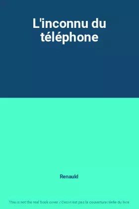 Couverture du produit · L'inconnu du téléphone