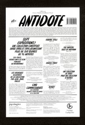 Couverture du produit · Antidote: Collection Ginette Moulin & Guillaume Houzé