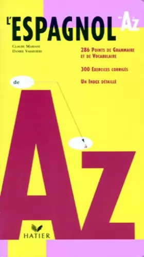 Couverture du produit · L'espagnol de A à Z, édition 97
