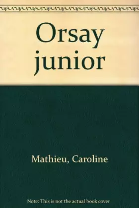 Couverture du produit · Orsay junior