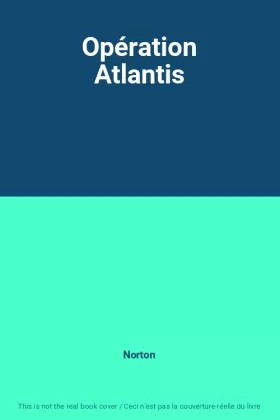 Couverture du produit · Opération Atlantis