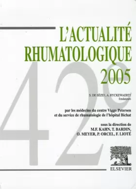 Couverture du produit · L'Actualité Rhumatologique 2005