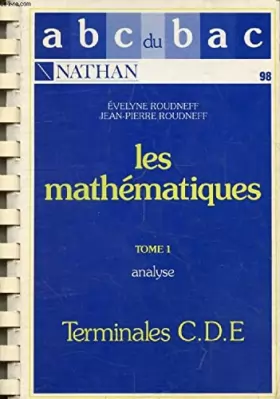 Couverture du produit · Mathematiques terminales cde