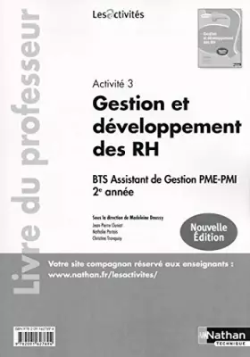 Couverture du produit · Gestion et développement des RH