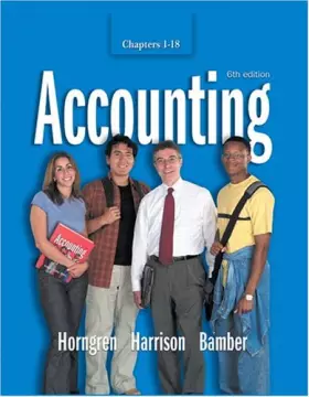 Couverture du produit · Accounting: Chapters 1-18
