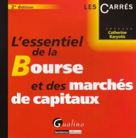 Couverture du produit · L'essentiel de la Bourse et des marchés de capitaux