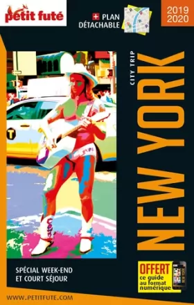 Couverture du produit · Guide New York 2019 City Trip Petit Futé + Plan