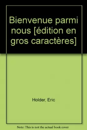 Couverture du produit · bienvenue parmi nous