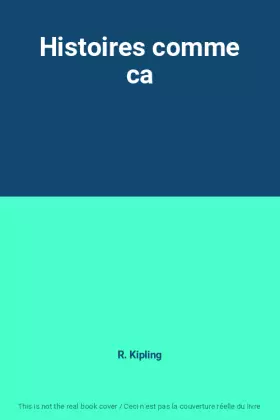 Couverture du produit · Histoires comme ca