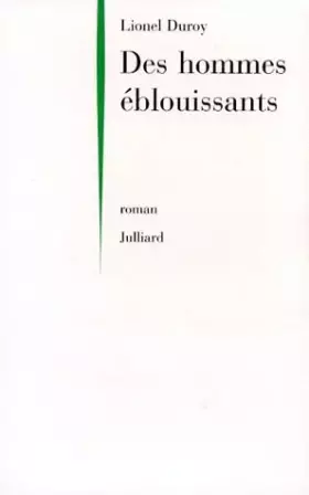 Couverture du produit · Des hommes éblouissants