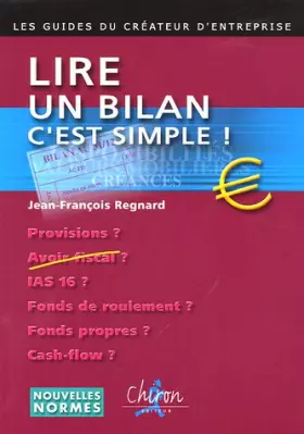 Couverture du produit · Lire un bilan, c'est simple !