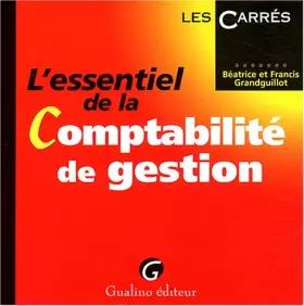 Couverture du produit · L'essentiel de la comptabilité de gestion