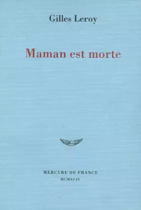 Couverture du produit · Maman est morte