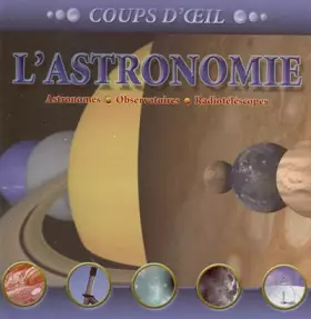 Couverture du produit · L'astronomie