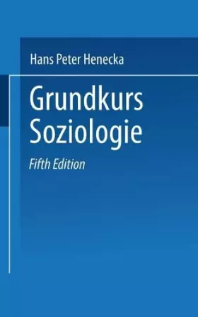 Couverture du produit · Grundkurs Soziologie