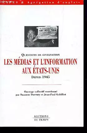 Couverture du produit · Médias et information aux Etats-Unis