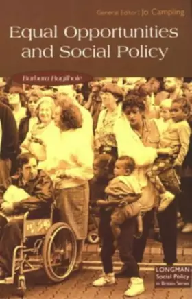 Couverture du produit · Equal Opportunities and Social Policy: Issues of Gender, Race and Disability