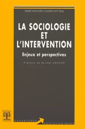 Couverture du produit · La sociologie et l'intervention: Enjeux et perspectives (2001)