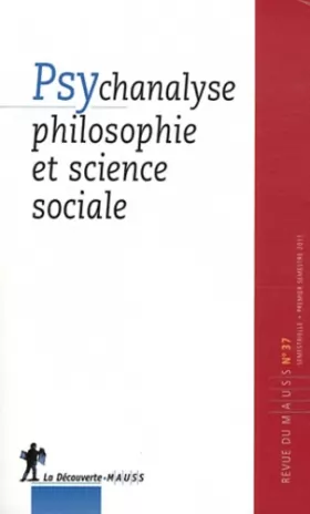 Couverture du produit · Psychanalyse, philosophie et science sociale