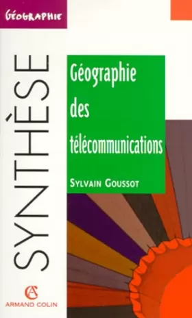Couverture du produit · Géographie des télécommunications, numéro 63