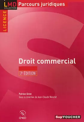 Couverture du produit · Droit commercial 7e édition