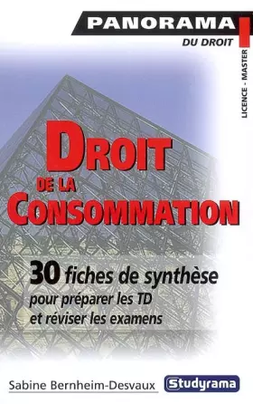 Couverture du produit · Droit de la consommation
