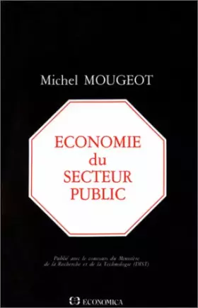 Couverture du produit · Economie du secteur public
