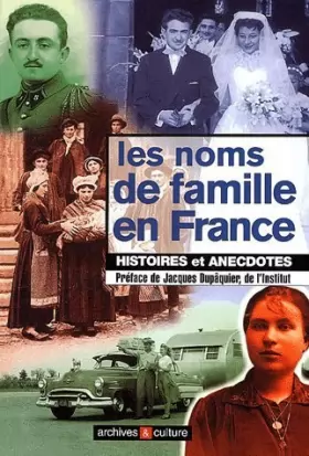 Couverture du produit · Les noms de famille en France