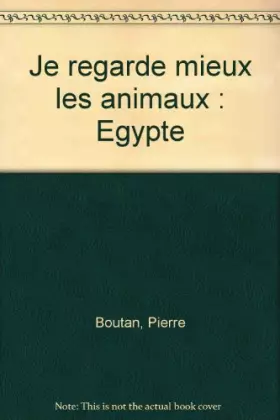 Couverture du produit · Les animaux. Egypte
