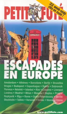 Couverture du produit · Escapades en europe (gratuit) le petit fute