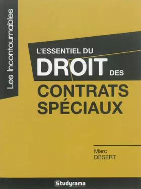Couverture du produit · L'essentiel du droit des contrats spéciaux