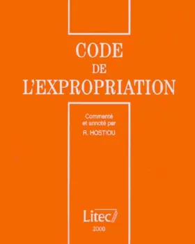 Couverture du produit · Code de l'expropriation, 7e édition (ancienne édition)