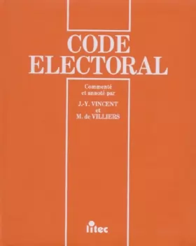 Couverture du produit · Code electoral 1995 (ancienne édition)