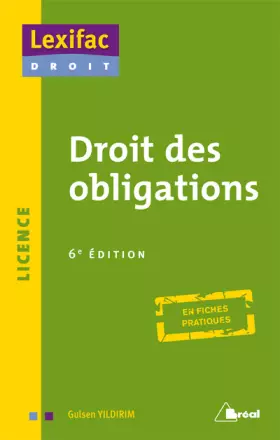 Couverture du produit · Droit des Obligations 6 Edt