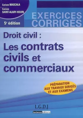 Couverture du produit · Droit civil : les contrats civils et commerciaux