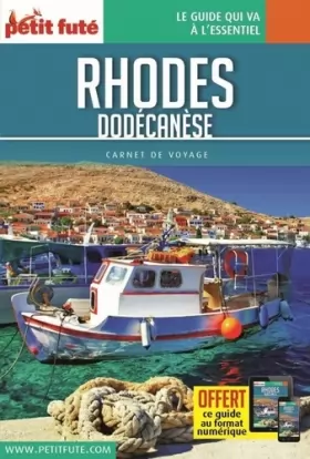 Couverture du produit · Guide Rhodes - Dodécanèse 2020 Carnet Petit Futé