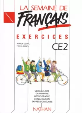 Couverture du produit · La semaine de français, CE2 : exercices