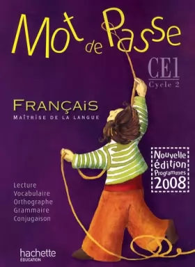 Couverture du produit · Français CE1 : Programmes 2008