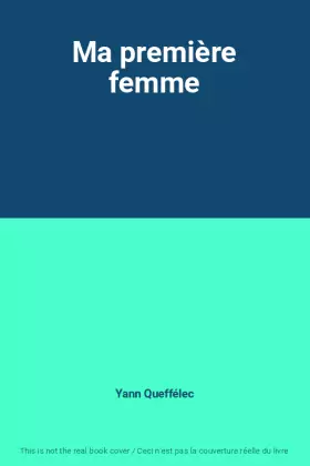 Couverture du produit · Ma première femme