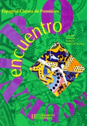 Couverture du produit · Encuentro, espagnol 1re