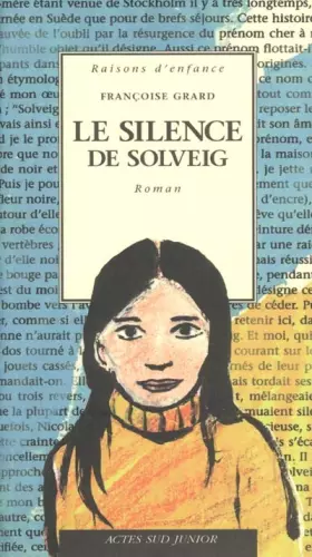 Couverture du produit · Le silence de Solveig