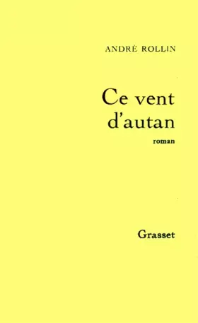 Couverture du produit · Ce vent d'autan