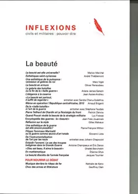 Couverture du produit · Inflexions N°44 La beauté - mai 2020