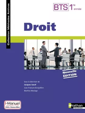 Couverture du produit · Droit - BTS Tertiaires 1re année