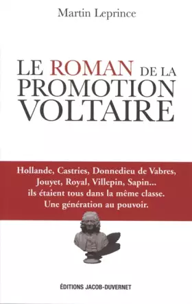 Couverture du produit · Le roman de la promotion Voltaire
