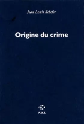 Couverture du produit · Origine du crime