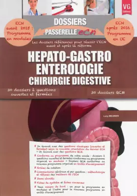Couverture du produit · Hépato-gastro entérologie chirurgie digestive