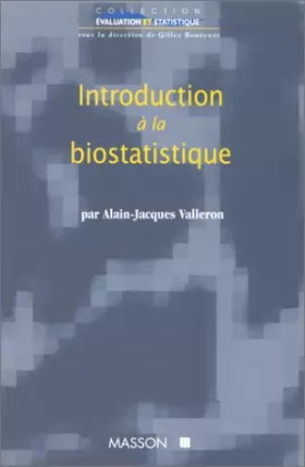 Couverture du produit · Introduction à la biostatistique