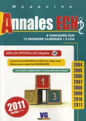 Couverture du produit · Annales ECN Médecine 2004-2011