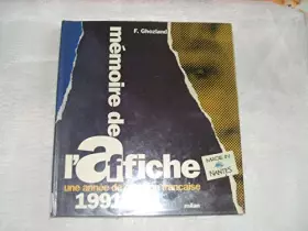 Couverture du produit · Mémoire de l'affiche 1991
